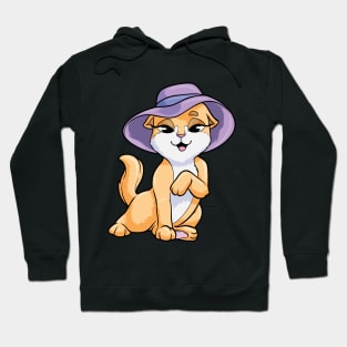 Cat with Hat Hoodie